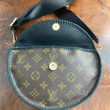 The Dove - Vintage Monogram in Black Sling/Crossbody/Shoulder Bag