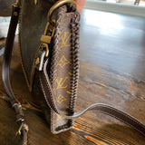 The Swan - Vintage Monogram Crossbody