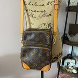 The Parrot Crossbody - Monogram in Vachetta