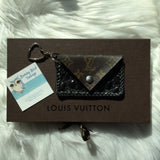 Black Vintage Card Holder/Key Chain