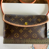 The Junco - Vintage Monogram in Vachetta Crossbody Bag