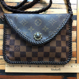 The Falcon - Damier/Monogram Mix Vintage Wristlet/Crossbody/Clutch