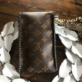 The Hummingbird - Monogram Cell Phone Crossbody/Wristlet Bag