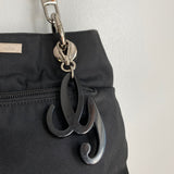 The Grackle - Vintage GG Tote in Black