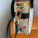 The Egret Crossbody/Shoulder Bag - Vintage Monogram Multicolor