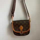 The Swift - Vintage Monogram in Tan Crossbody