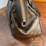 The Mallard Handbag - Vintage Monogram in Black