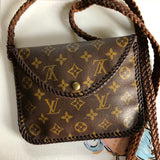 The Falcon - Full Monogram Vintage Wristlet/Crossbody/Clutch