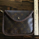 The Falcon - Full Monogram Vintage Wristlet/Crossbody/Clutch