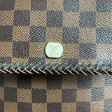 The Canvasback Shoulder/Crossbody Bag - Vintage Damier in Brown