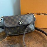 The Junco - Vintage Damier/Monogram Mix Crossbody Bag