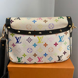 The Egret Crossbody/Shoulder Bag - Vintage Monogram Multicolor