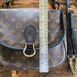 The Swift - Vintage Monogram Black Crossbody (2 straps!)