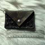 Black Vintage Card Holder/Key Chain