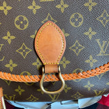 The Swift - Vintage Monogram in Tan Crossbody