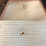 The Wren - Damier and Cream Vintage Wristlet/Crossbody/Clutch