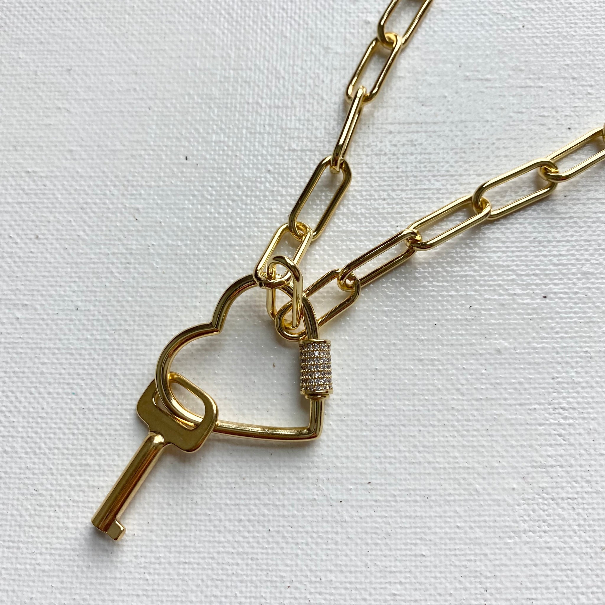 Louis Vuitton, Jewelry, Lv Lock Key W 2 Necklaces
