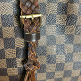 The Heron - Vintage Damier Ebene Shoulder Bag