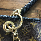 The XL Nuthatch - Vintage Monogram in Black Crossbody