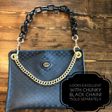 The XL Nuthatch - Black Vintage Micro GG Crossbody