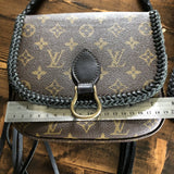 The Swift - Vintage Monogram Black Crossbody