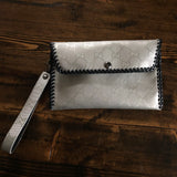 The Wren - Silver GG Vintage Wristlet/Crossbody/Clutch Bag