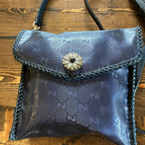 The Robin - Vintage GG Crossbody in Blue/Purple