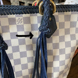 The Blue Jay - Vintage Damier Azur Shoulder Bag
