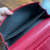 The Junco Wallet - Vintage GG in Heart Red