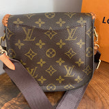 The Swift - Vintage Monogram in Tan Crossbody