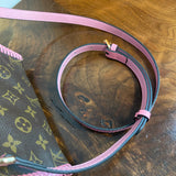 The Cygnet Crossbody - Vintage Monogram in Barbie Pink