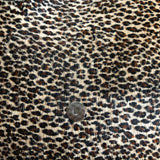 The Peacock Messenger - Blingy Leopard Hair-on-Hide and Monogram