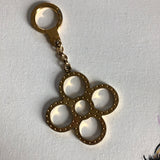 Authentic LV Quatrefoil Purse Charm/Keychain