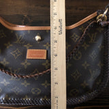 The Peacock - Vintage Monogram Tote with Monogram Strap