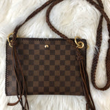 The Nuthatch - Vintage Damier Crossbody