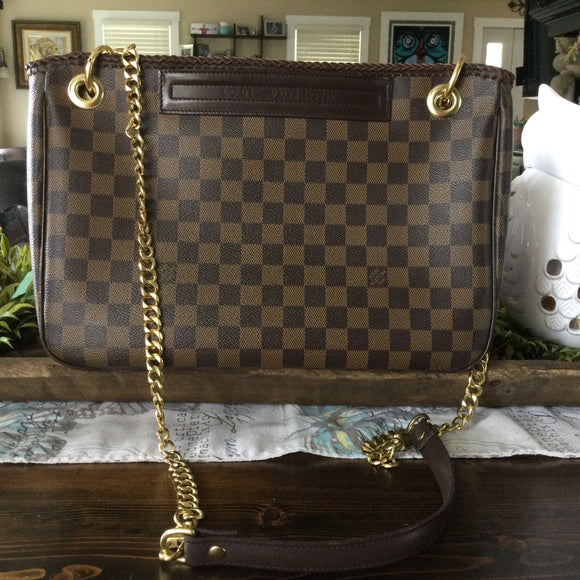 The Starling - Vintage Damier Ebene Crossbody/Shoulder Bag