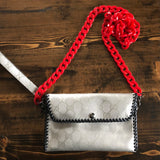 The Wren - Silver GG Vintage Wristlet/Crossbody/Clutch Bag