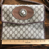 The Robin - Vintage GG Crossbody with Concho Snap