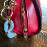 The Kinglet - Vintage Epi in Red Wristlet Bag