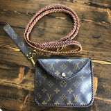 The Falcon - Full Monogram Vintage Wristlet/Crossbody/Clutch