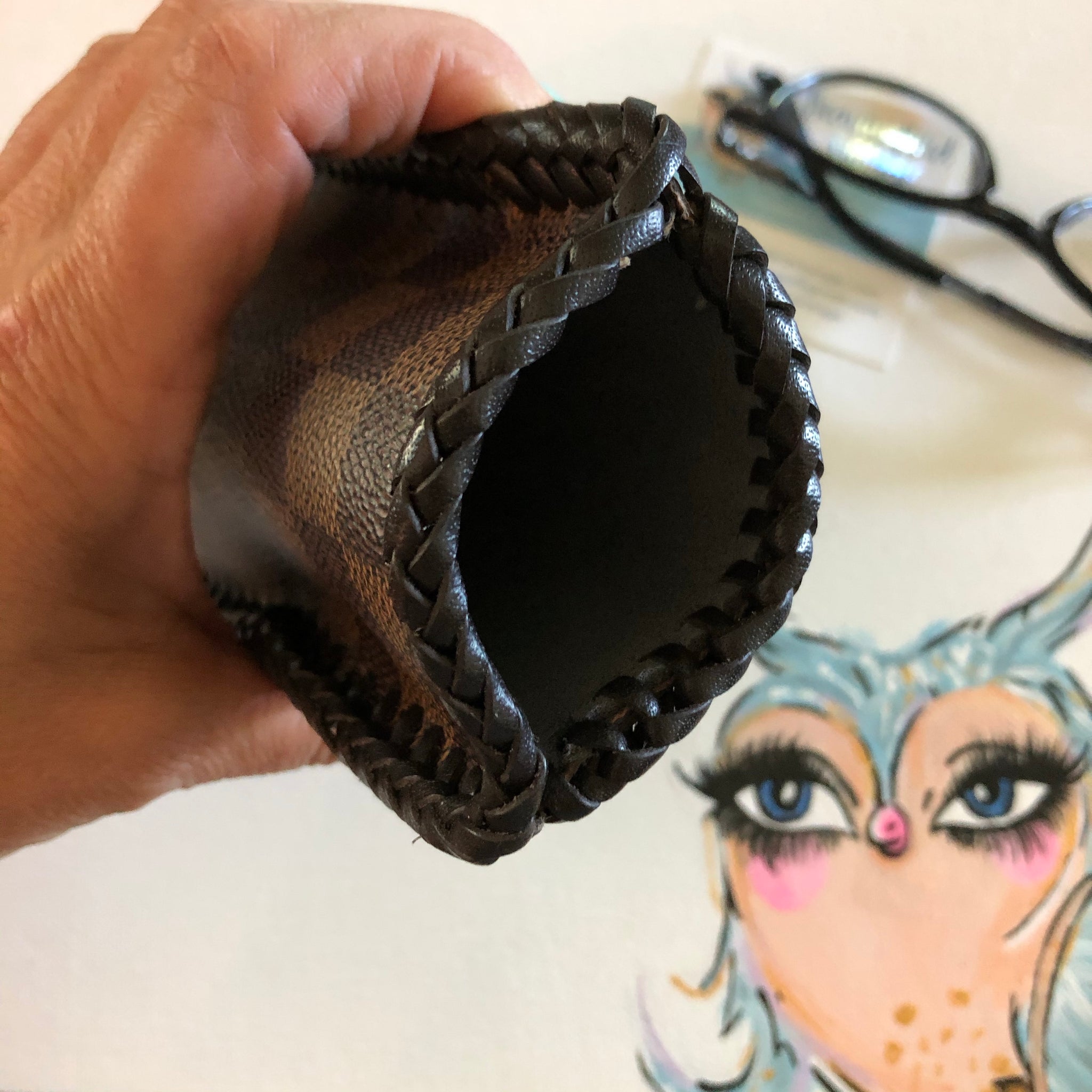 Upcycled Damier/Monogram Eyeglass Case – Beauty Bird Vintage