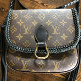 The Swift - Vintage Monogram Black Crossbody