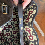 Gucci Guccissima Shoulder Bag in Brown