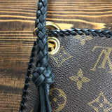 The Nuthatch - Vintage Monogram in Black Crossbody