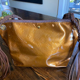 The Albatross Shoulder Bag in Bronze Vernis