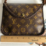 The Falcon - Full Monogram Vintage Wristlet/Crossbody/Clutch