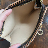 The Junco - Vintage Monogram Wristlet in Rose Gold