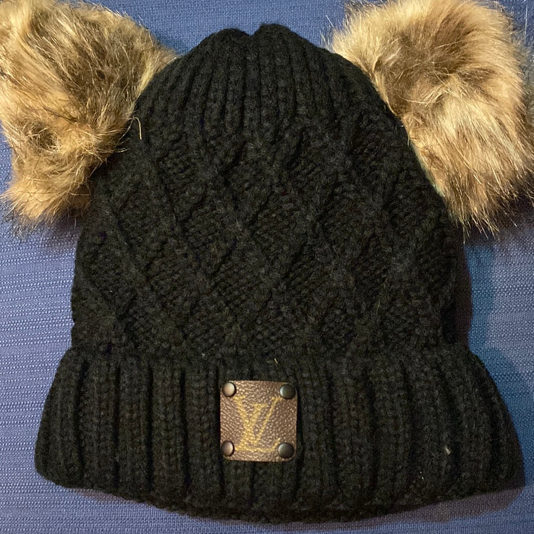 Double Pom Beanie + Louis Vuitton Giveaway - Southern Curls & Pearls