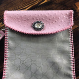 The Ibis iPad/Tablet Holder/Wristlet in Silver GG