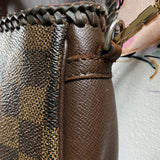 The Junco - Vintage Damier Crossbody Bag